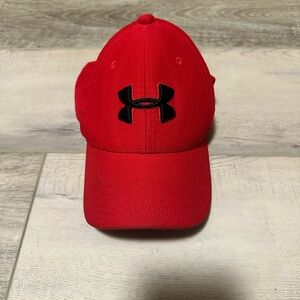 Under Armour Kids Bold Red Hat